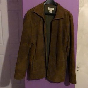 Suede leather j. Crew men’s jacket